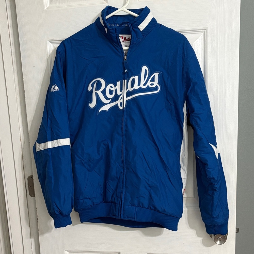 Kansas City Royals Baseball Jacket Coat Size XL